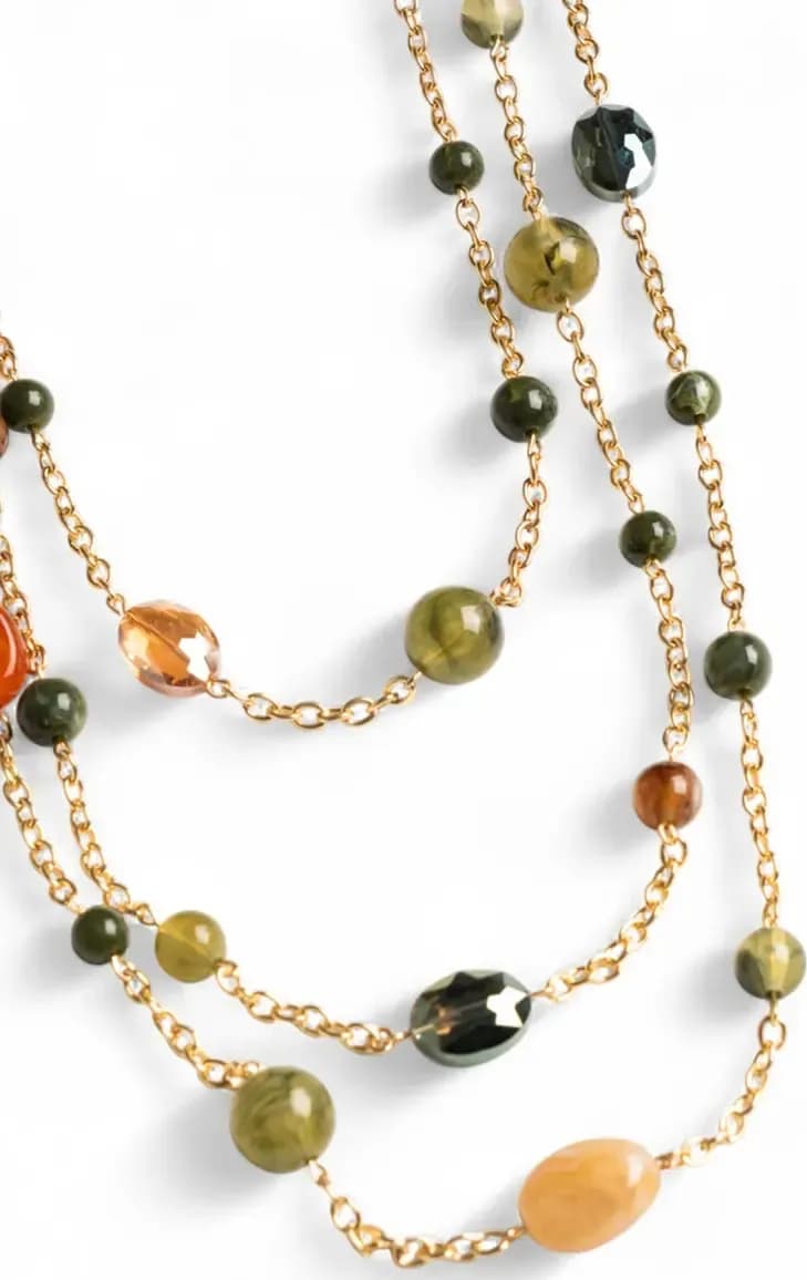 MYA ACCESSORIES | Collana lunga con pietre in acrilico - 3