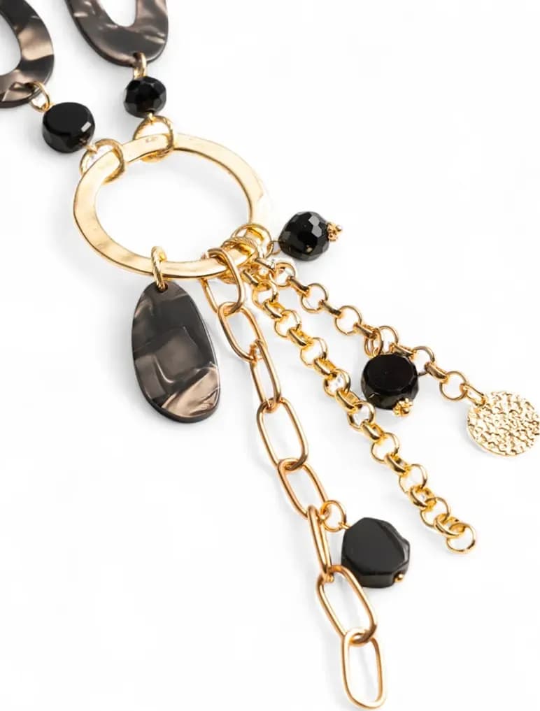 MYA ACCESSORIES | Collana lunga a catena con pendente - 3