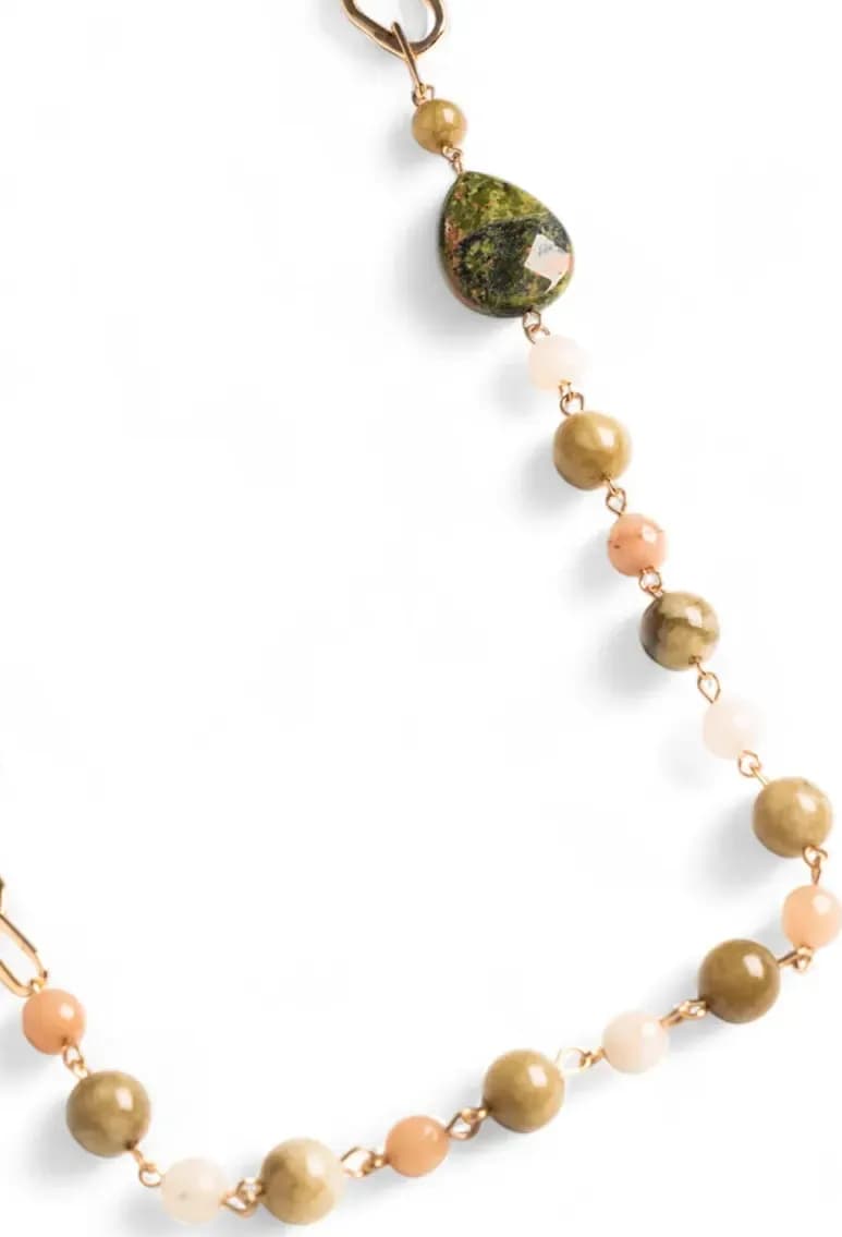 MYA ACCESSORIES | Collana lunga con pietre semidure - 3