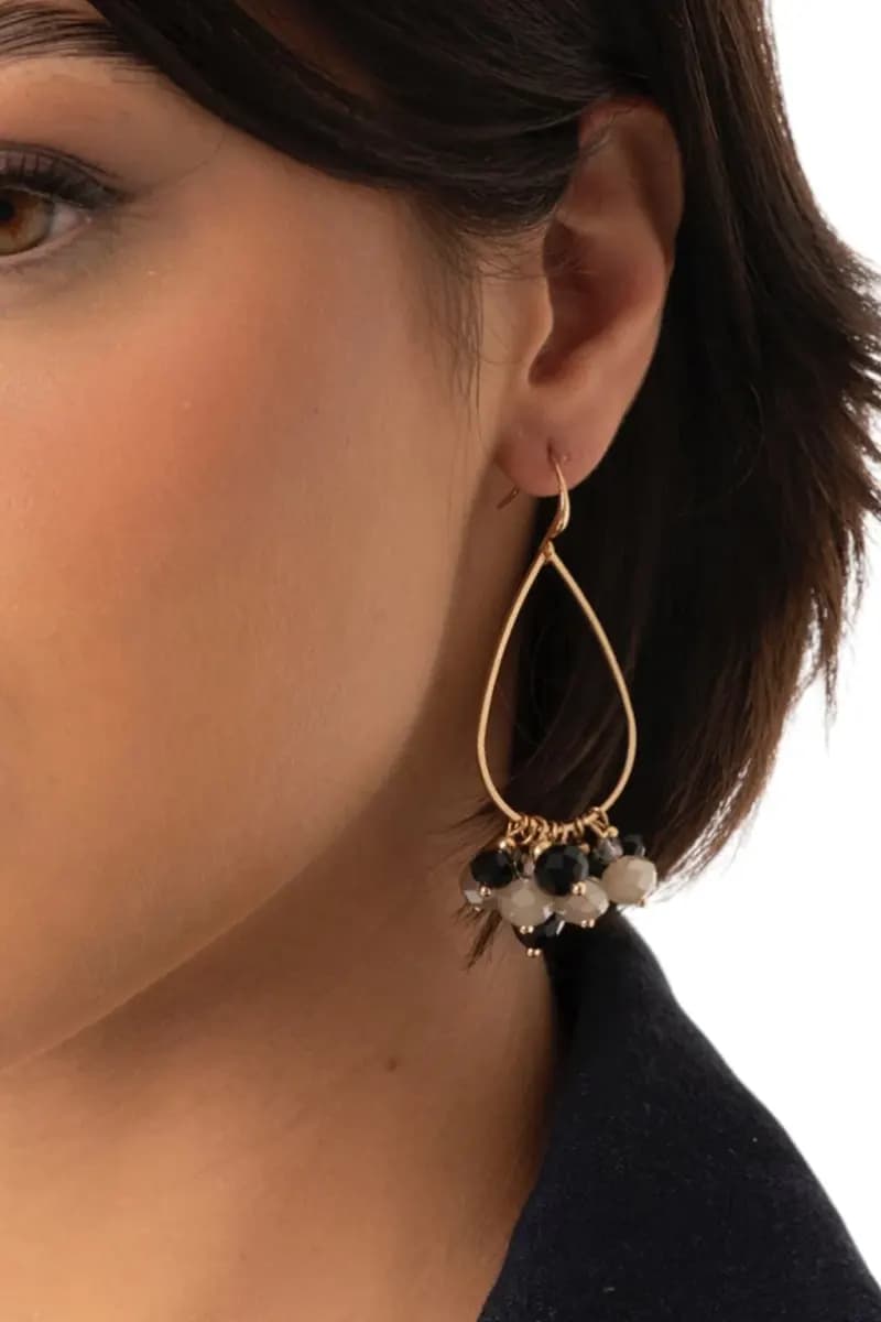 MYA ACCESSORIES | Orecchini pendenti a goccia in metallo - 3