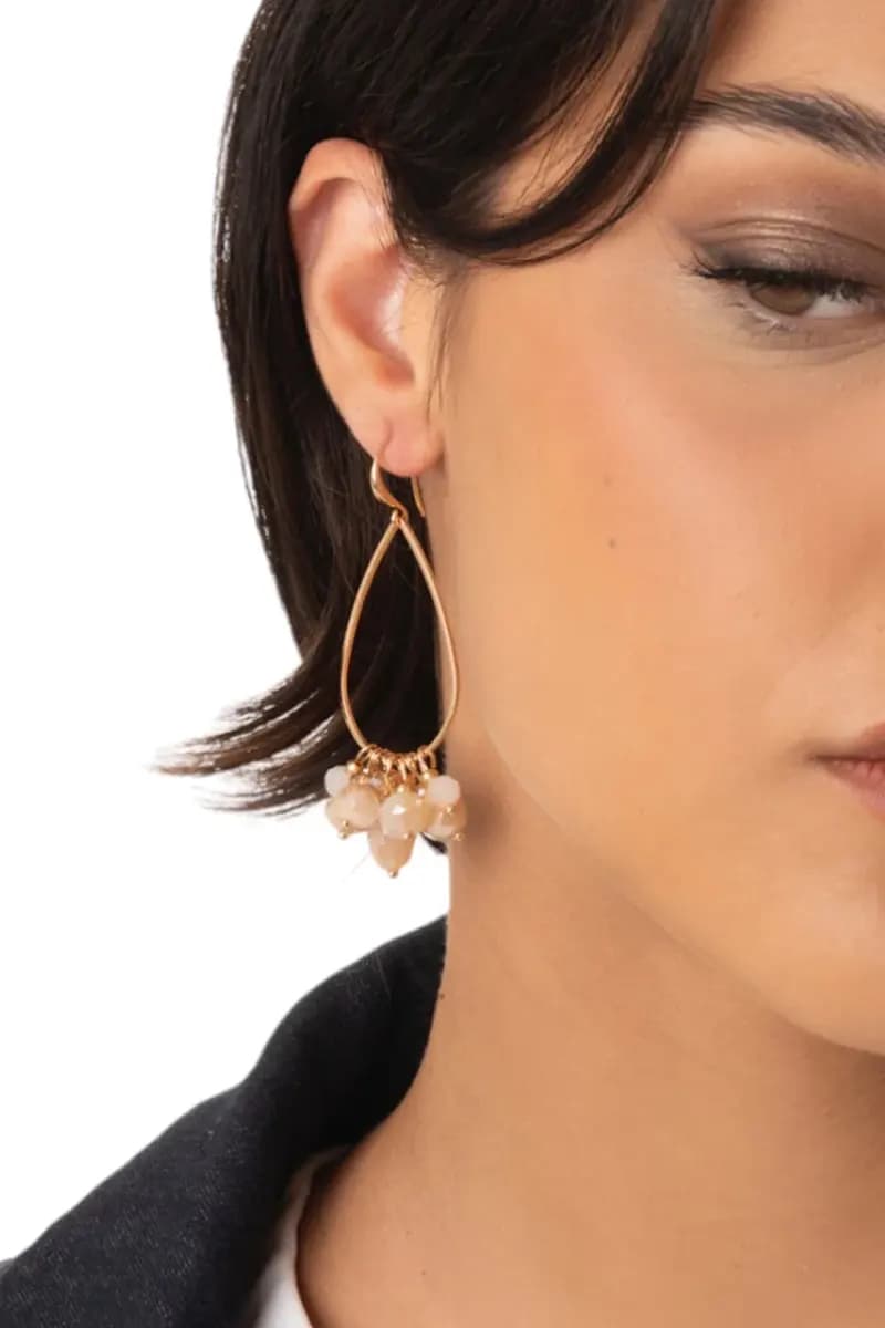 MYA ACCESSORIES | Orecchini pendenti a goccia in metallo - 3