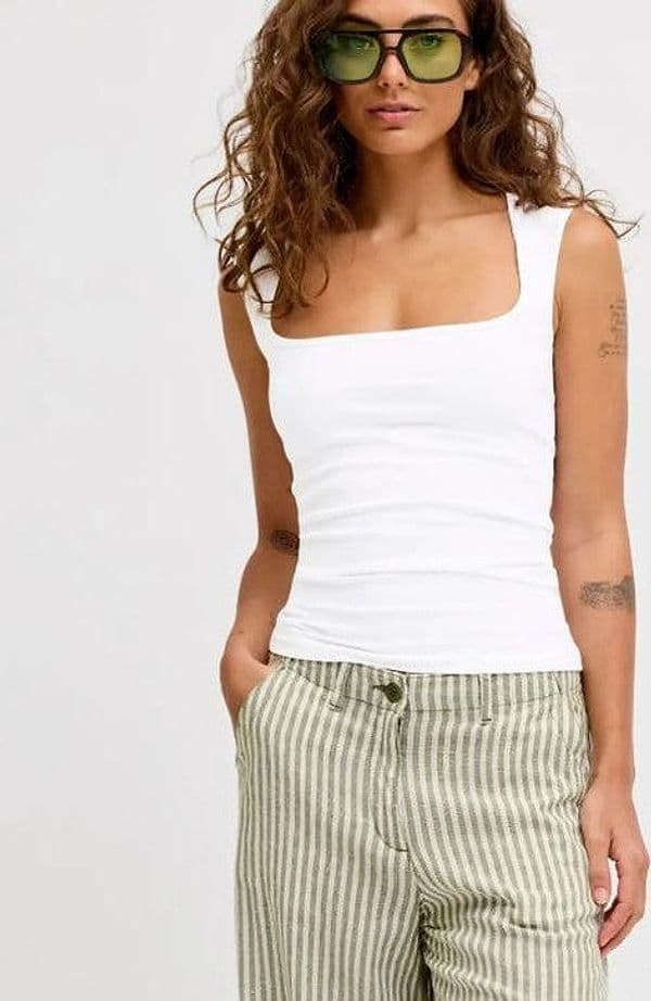 Top JJXX Sabella top White - 4