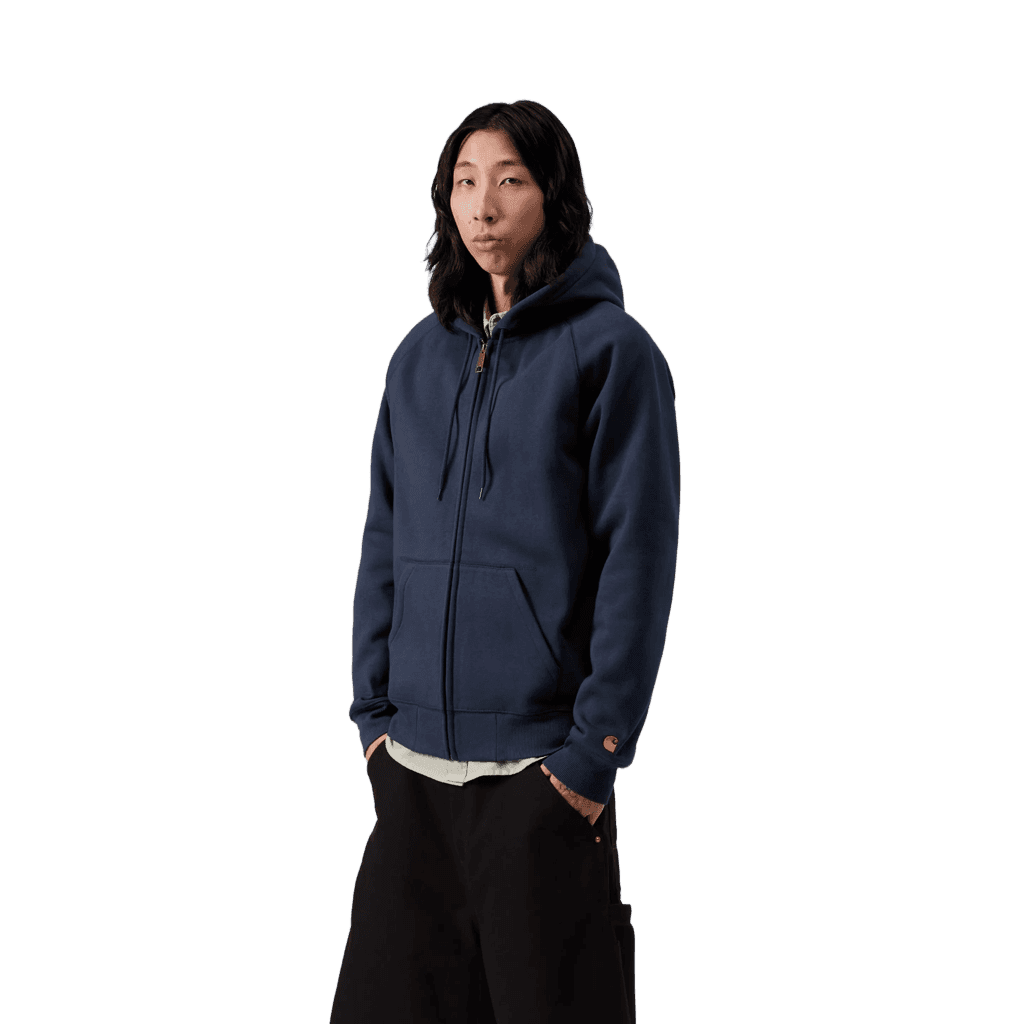 Felpa Carhartt Chase Jacket Navy - 3