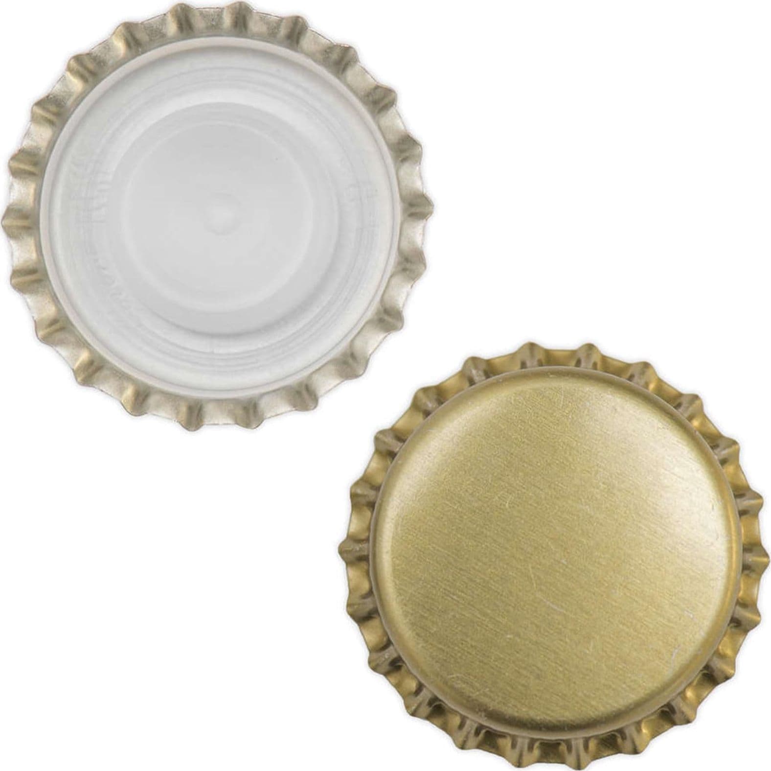 Tappo a corona per fermentazione Birra Ø 26 cm con sottotappo Bidoul 100 pezzi - 2