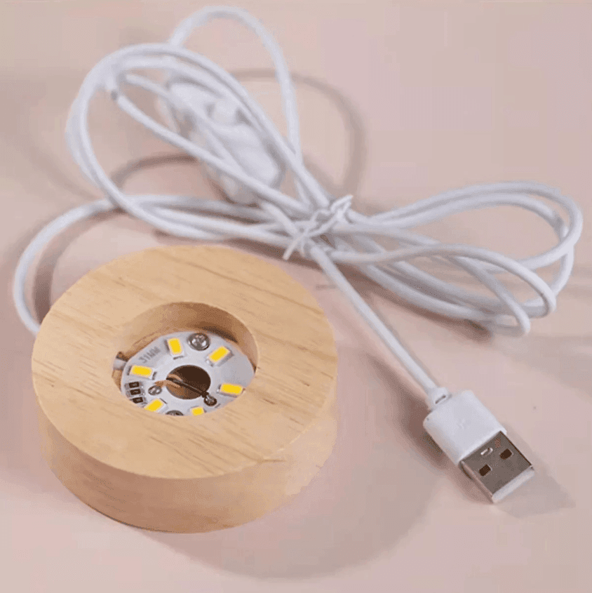 i-Total - Lampada Sfera Saturno in vetro 3D con LED RGB effetto sul soffitto (XL2714A) - 4