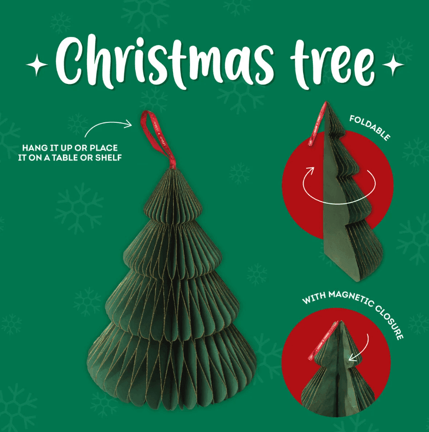 Legami - Albero di Natale Pieghevole in Carta - 2