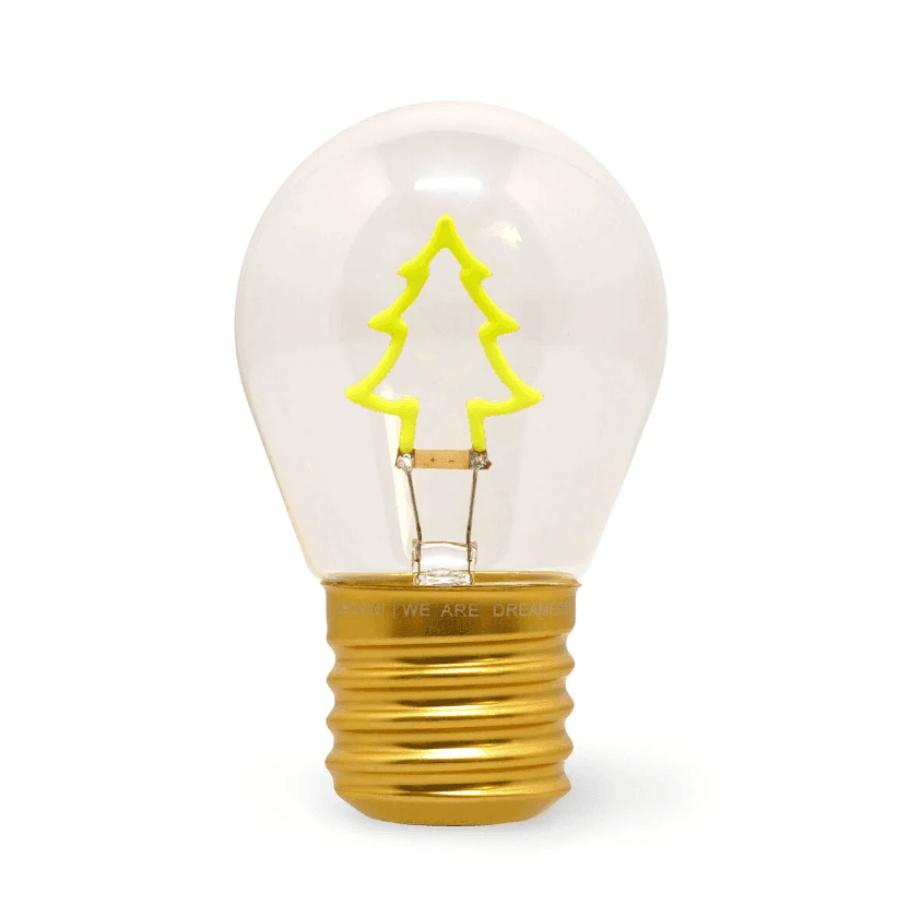 Legami - Lampada da Tavolo Decorativa Natalizia a Forma di Lampadina a tema Albero di Natale (CLB0004) - 2