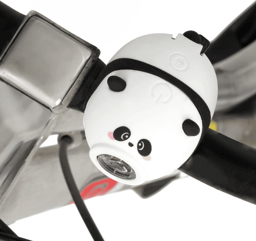 Legami - Luce Anteriore per Bicicletta Ricaricabile con Campanello - Panda (BKL0001) - 2
