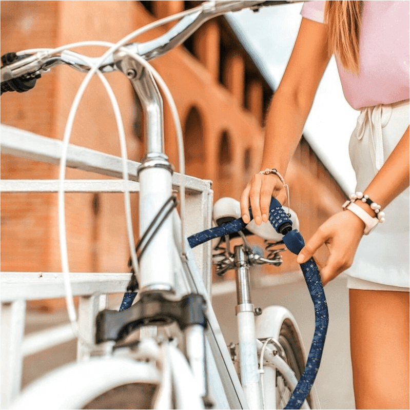 Legami - Lucchetto per Bicicletta con Combinazione a tema Flora - 4