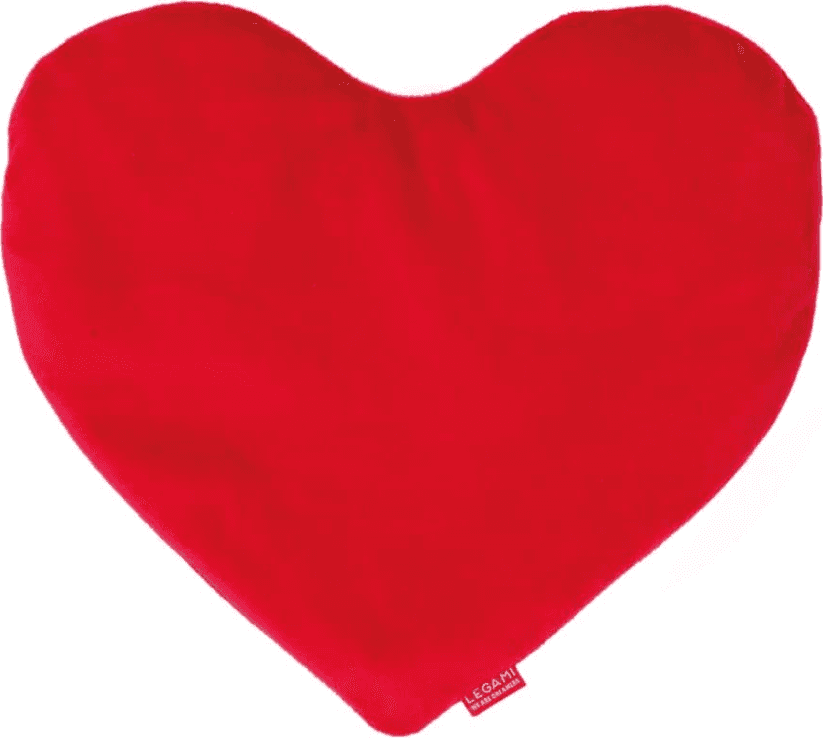 Legami - Cuscino Termico con Semi di Lino a tema Cuore - 2