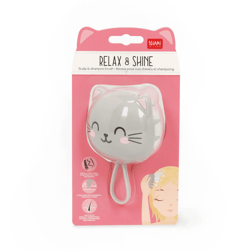 Legami - Beauty Spazzola per Cuoio Capelluto e Shampoo - Relax & Shine (SCM0001) - 5