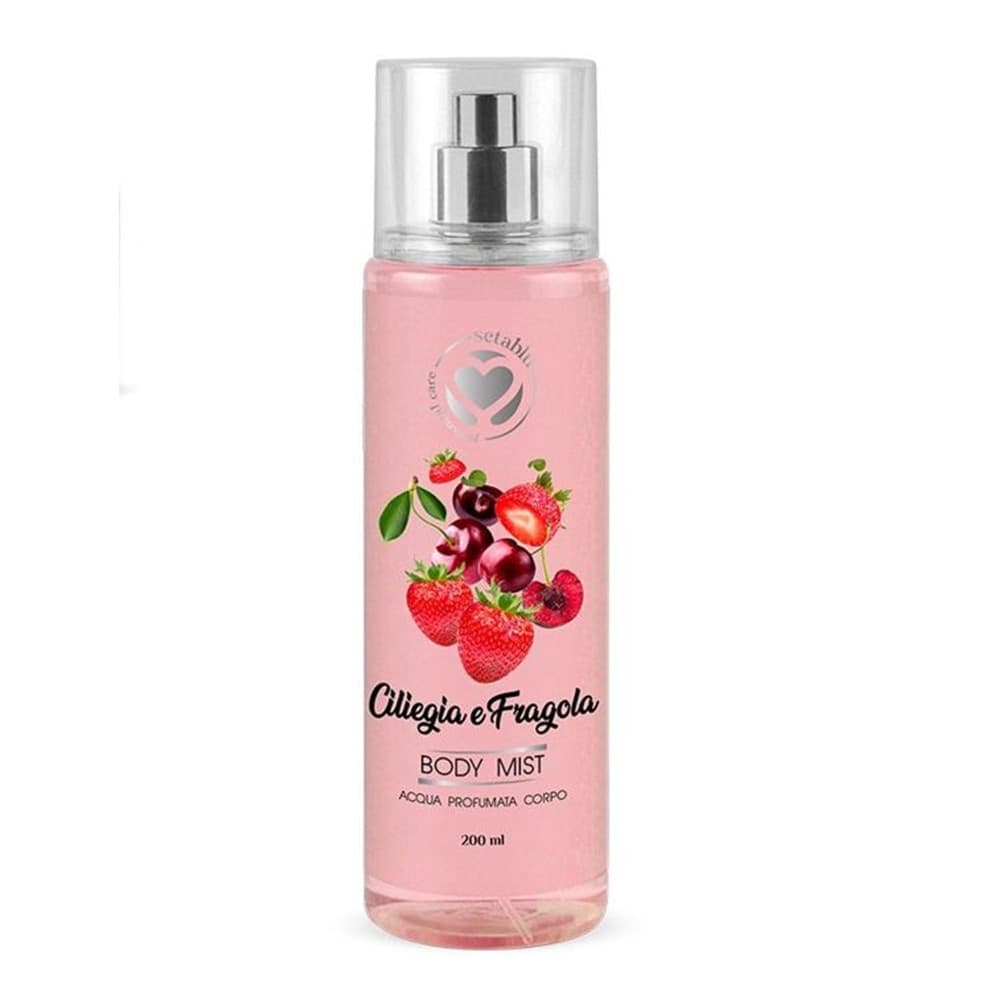 ACQUA PROFUMATA CORPO BODY MIST FRAGRANZA FRUTTATA ALLA CILIEGIA FRAGOLA 200 ML 405408