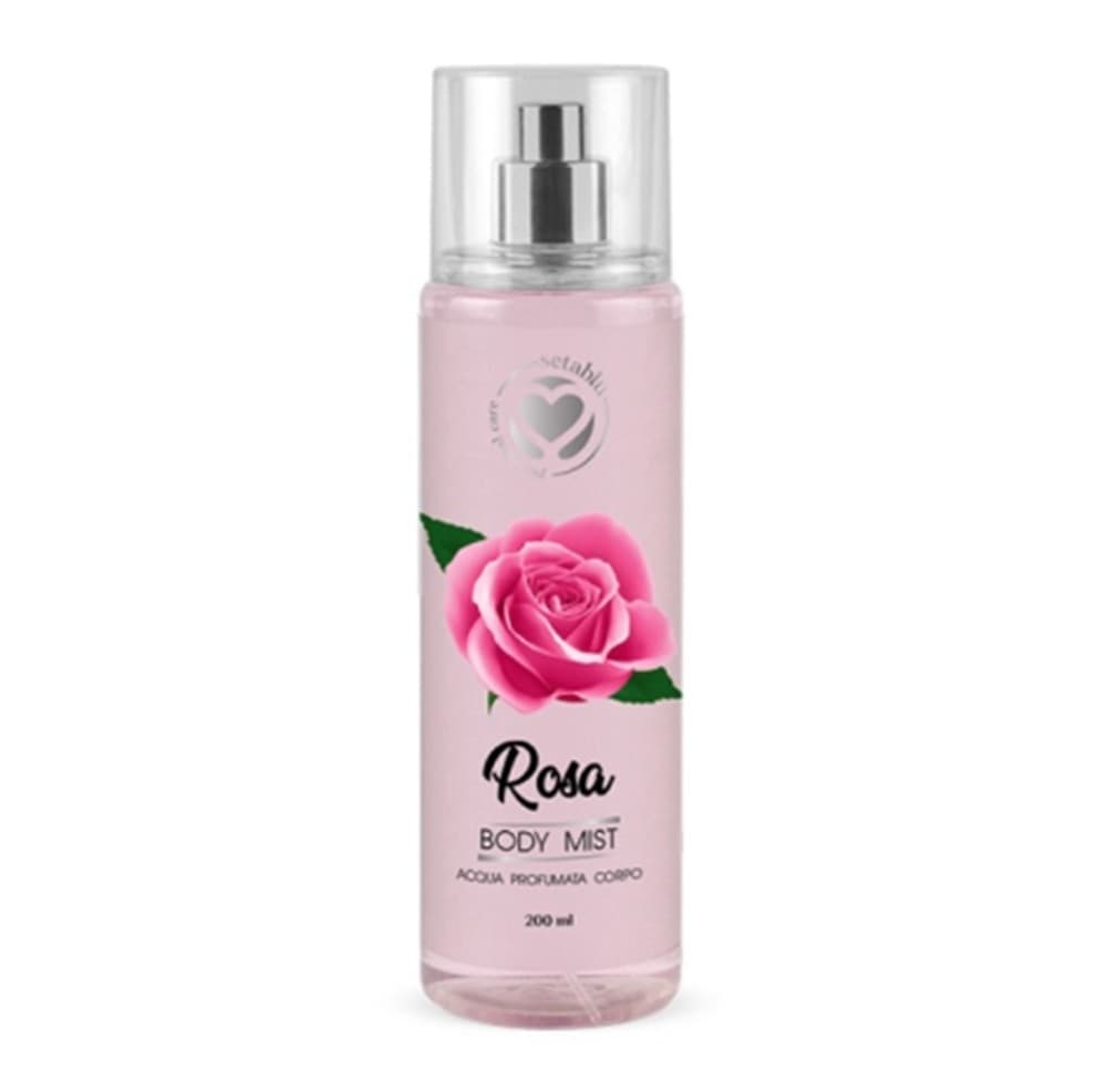 ACQUA PROFUMATA CORPO BODY MIST ALLA ROSA 200 ML SENSAZIONE DI FRESCHEZZA IMMEDIATA 405392