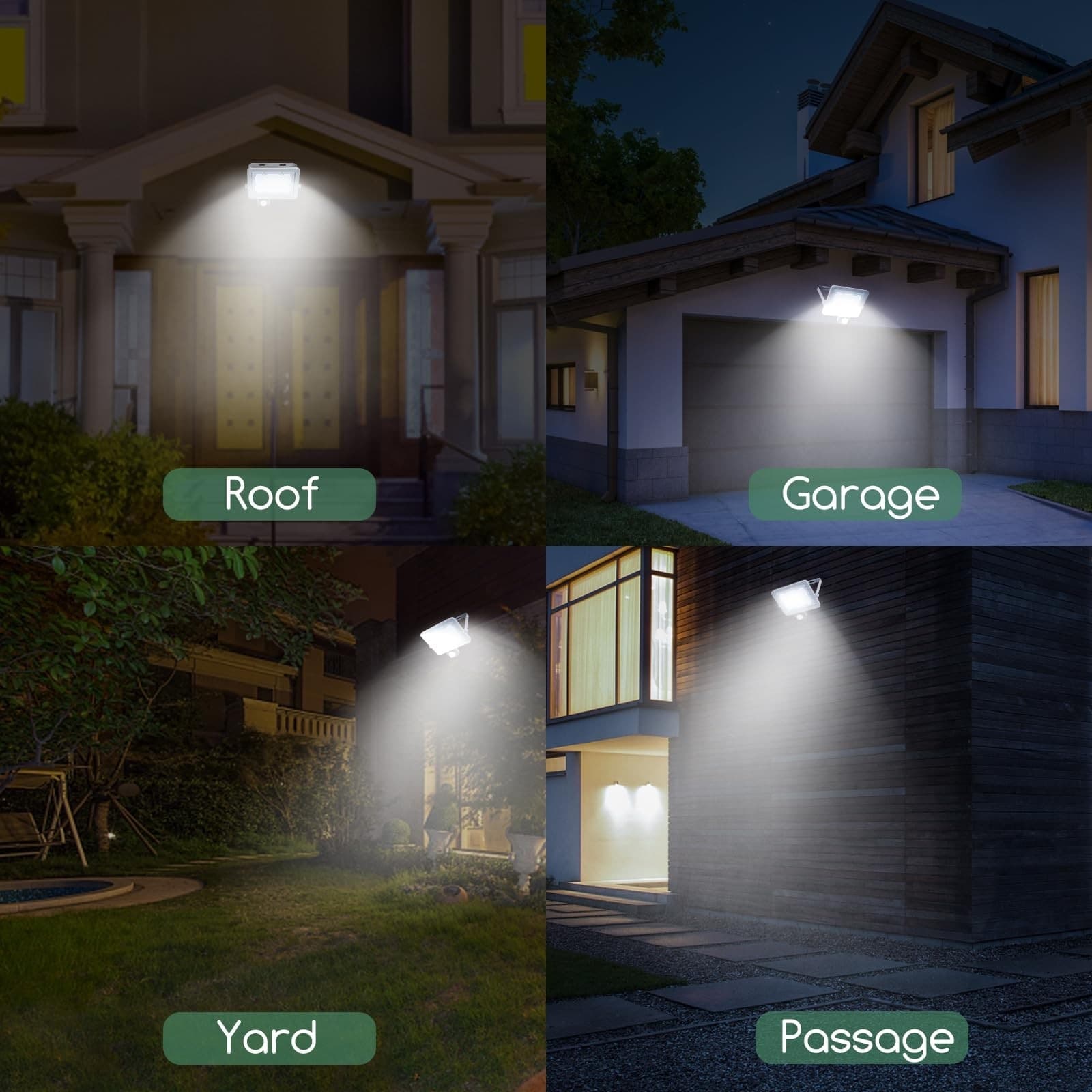 Aigostar faro LED 30W con sensore movimento IP65 - 7