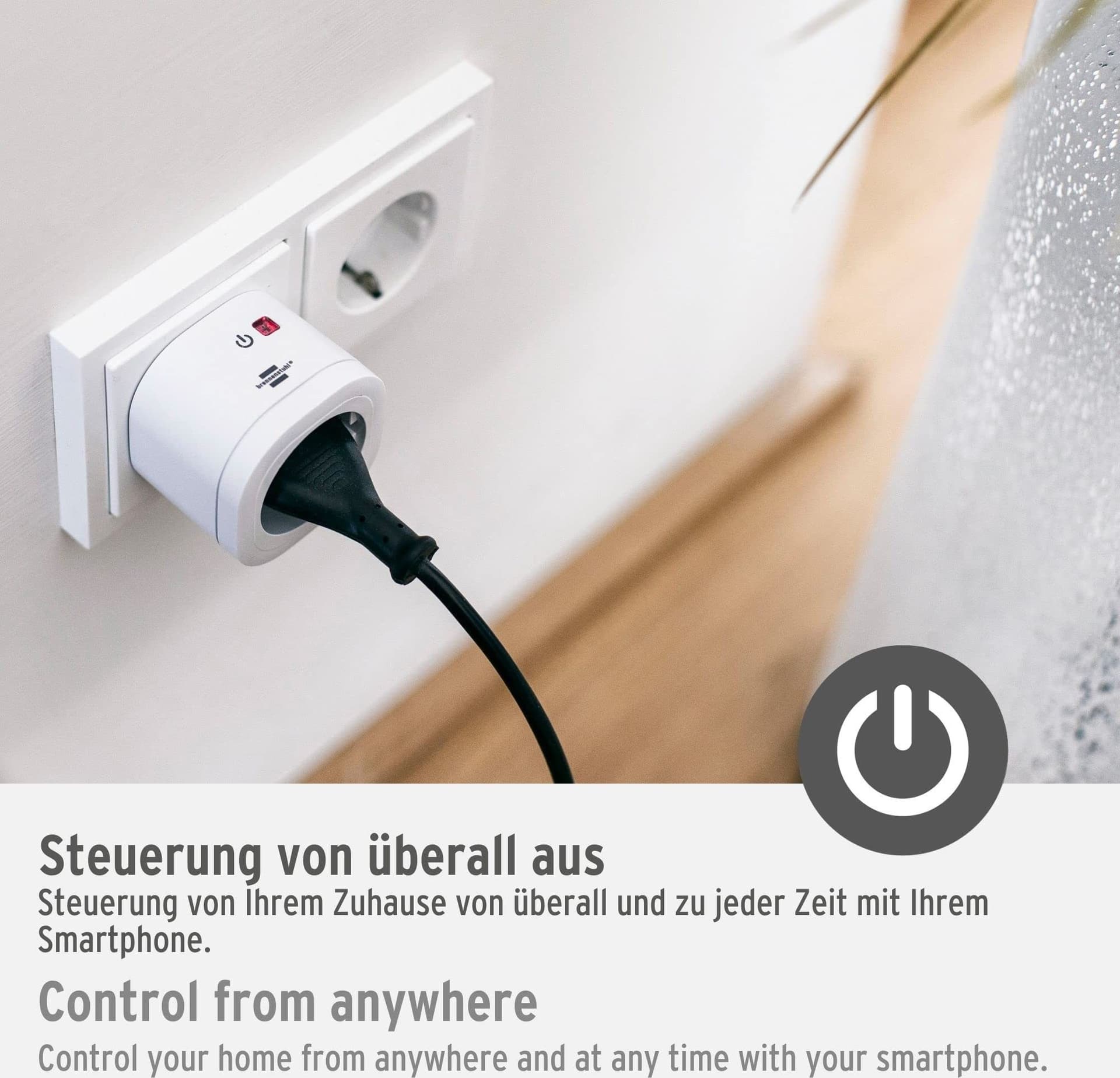 Brennenstuhl Connect WA 3000 XS01 presa WiFi smart IP20 - 4