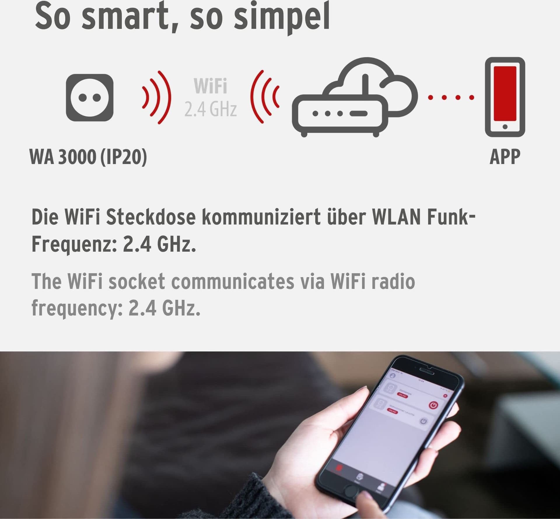 Brennenstuhl Connect WA 3000 XS01 presa WiFi smart IP20 - 6