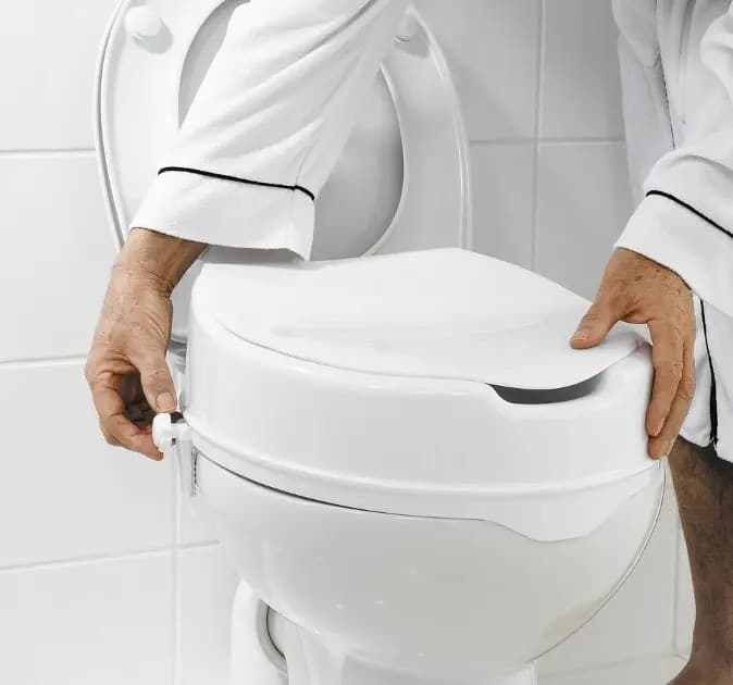 Sapho Ridder copriwater rialzato 10 cm bianco A0071001 - 4