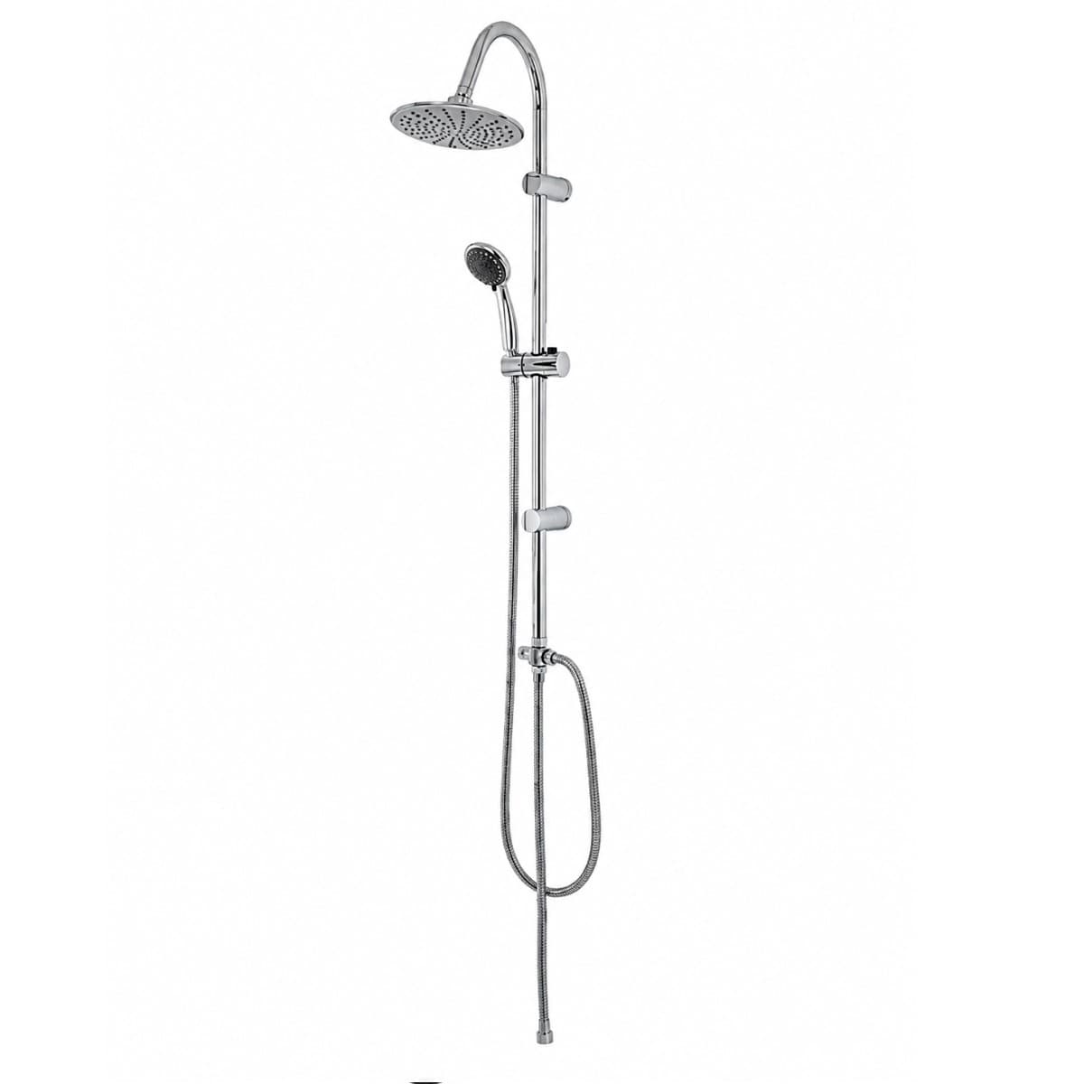 Feridras 872001 colonna doccia soffione 20 cm cromata