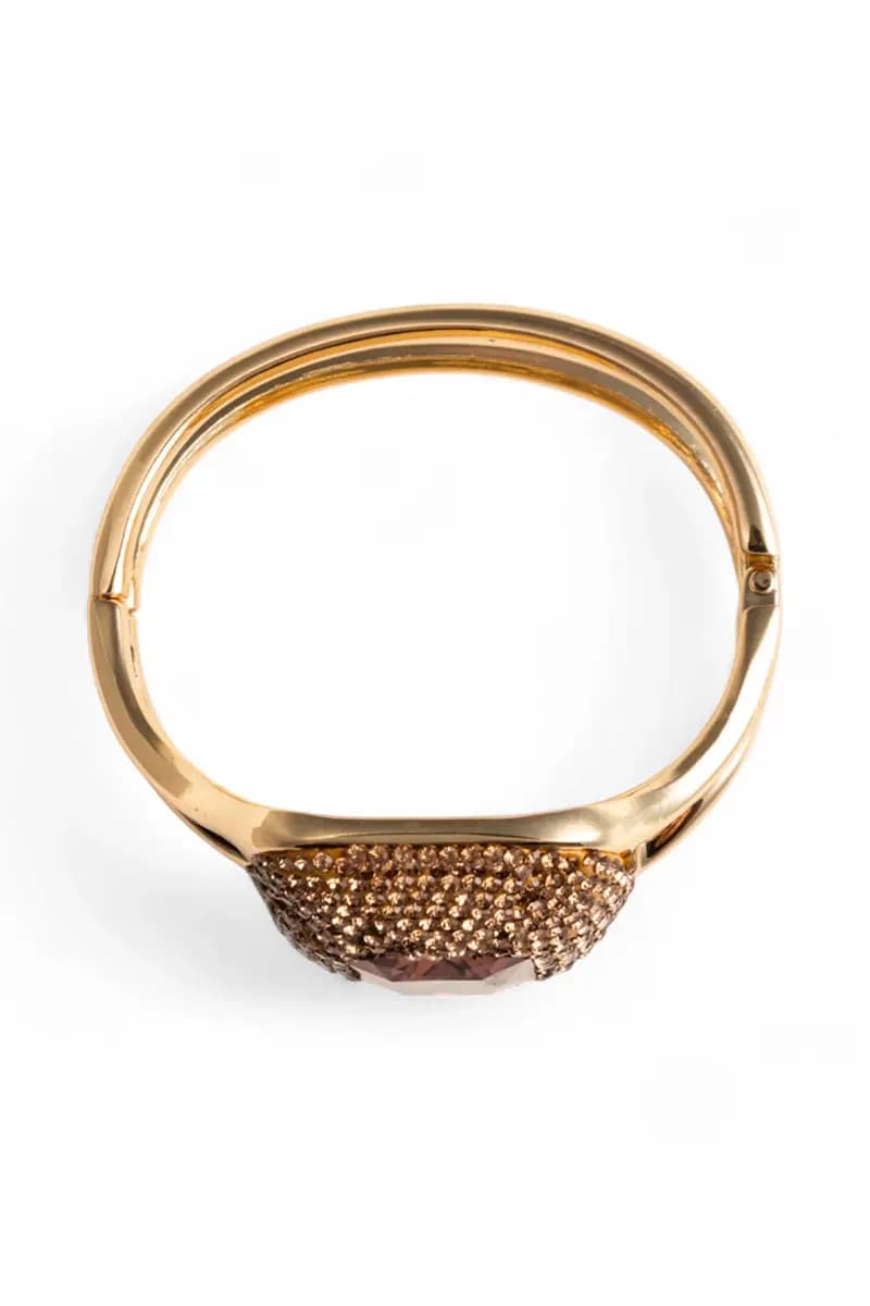 MYA ACCESSORIES | Bracciale rigido con pietra in vetro - 3