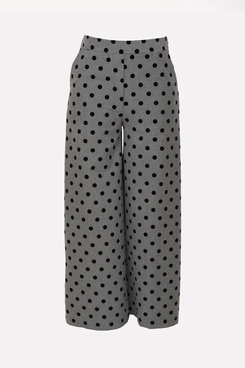 NO-NA' | Pantalone ampio pois floccato - 3