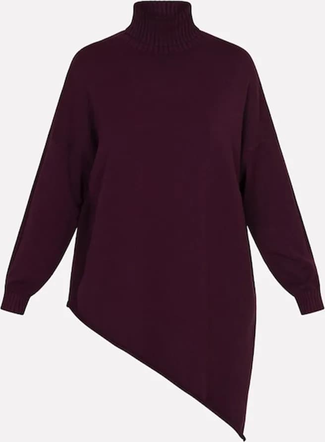 SISTE'S | Maglia dolcevita asimmetrica con costine - 3