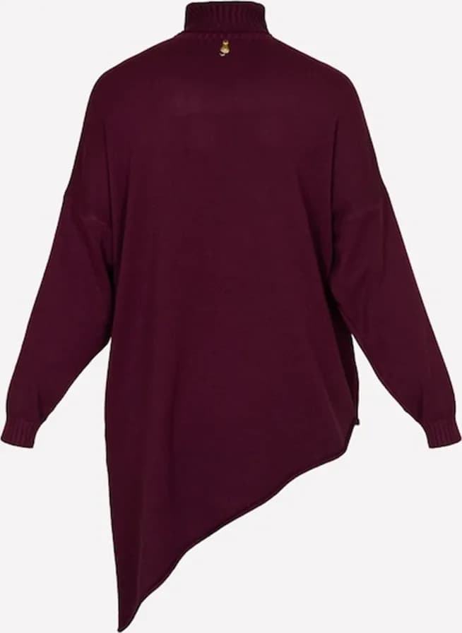 SISTE'S | Maglia dolcevita asimmetrica con costine - 4