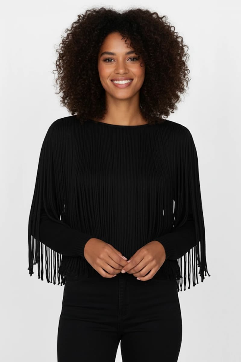 SISTE'S | Maglia con frange in misto lana - 9