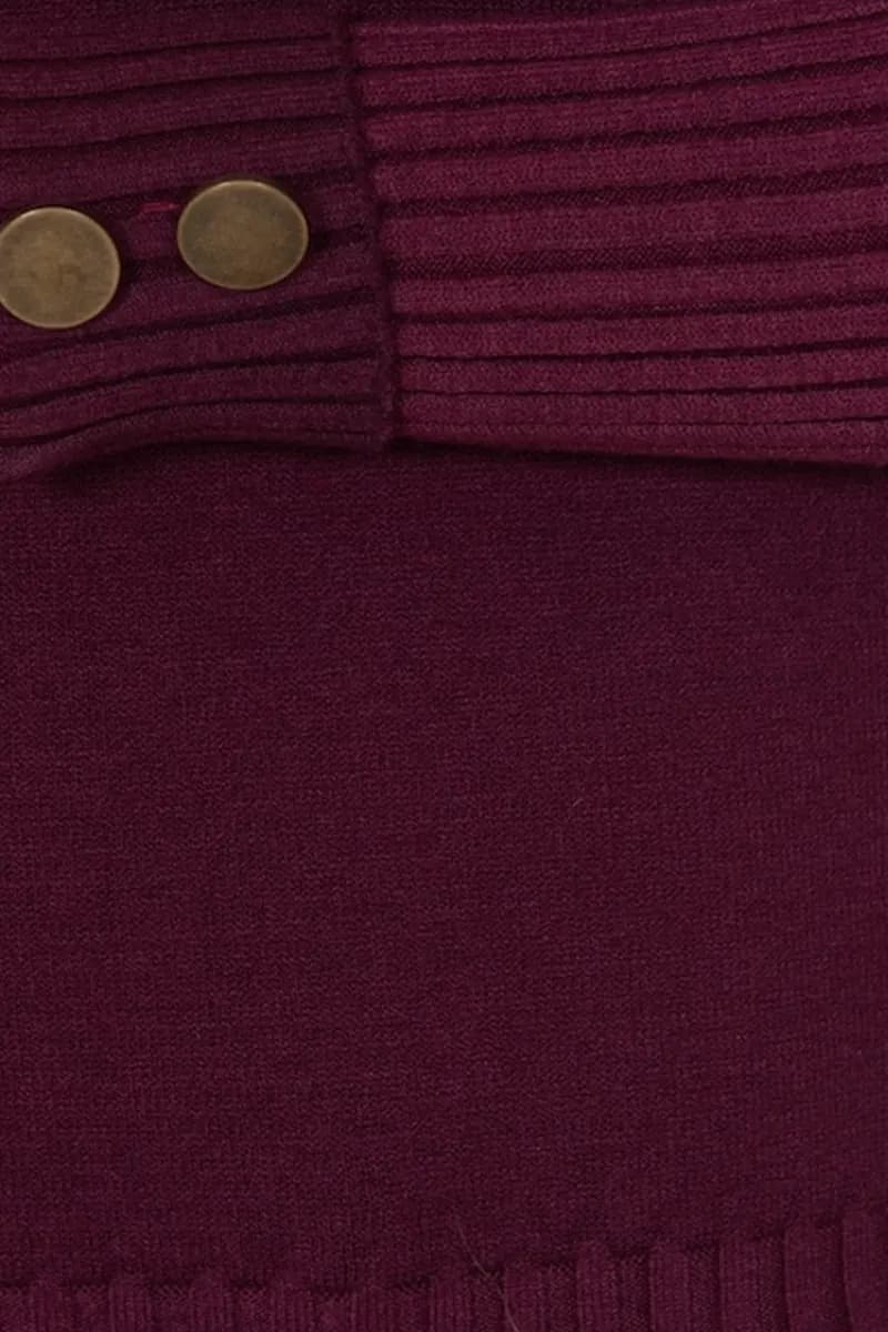 SISTE'S | Maglia collo cratere a costine - 2