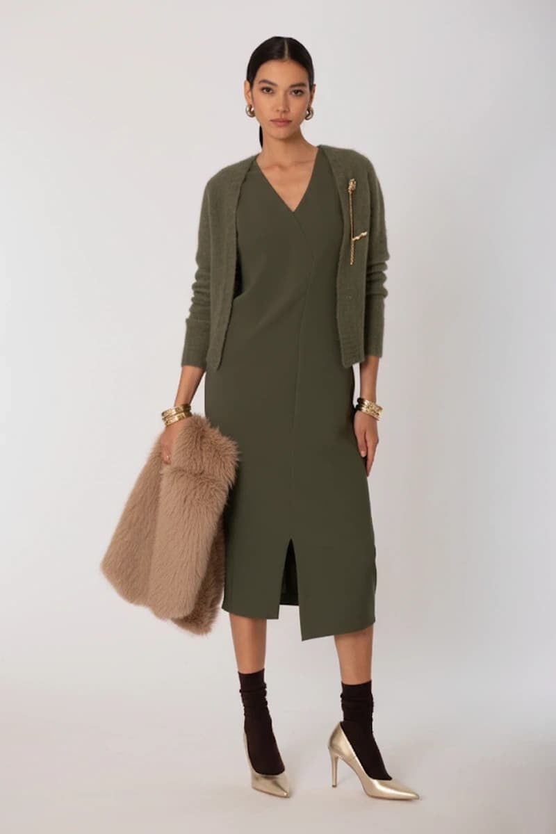 SISTE'S | Giacchina con accessorio in misto lana - 3