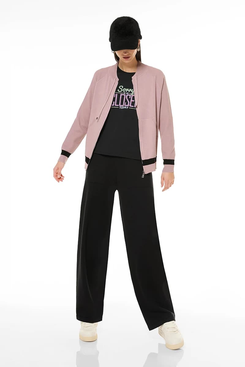 VERDISSIMA | Pantalone ampio a costine - 1