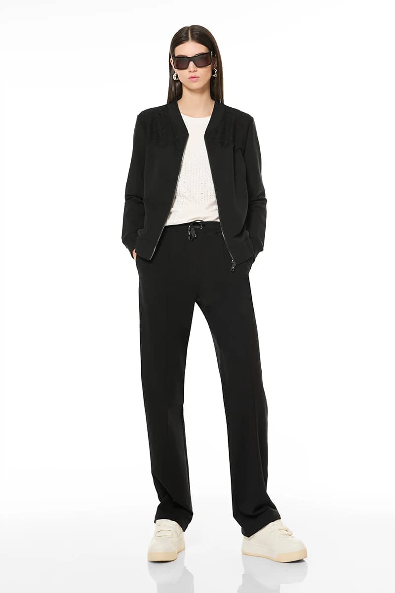 VERDISSIMA | Pantalone ampio a costine - 2