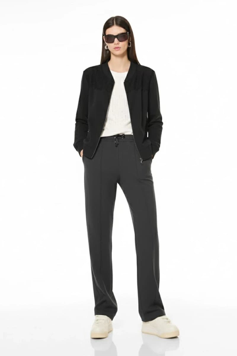 VERDISSIMA | Pantalone ampio a costine - 4