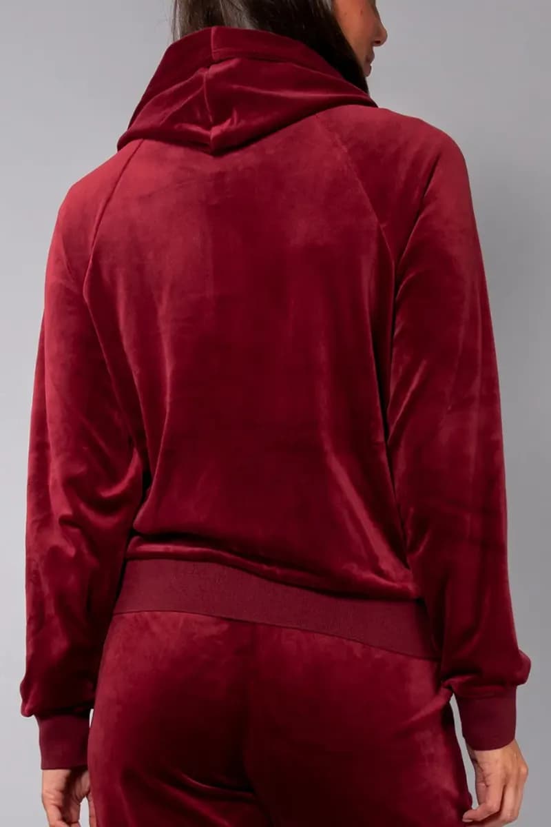 VERDISSIMA | Felpa ciniglia con zip e cappuccio - 6