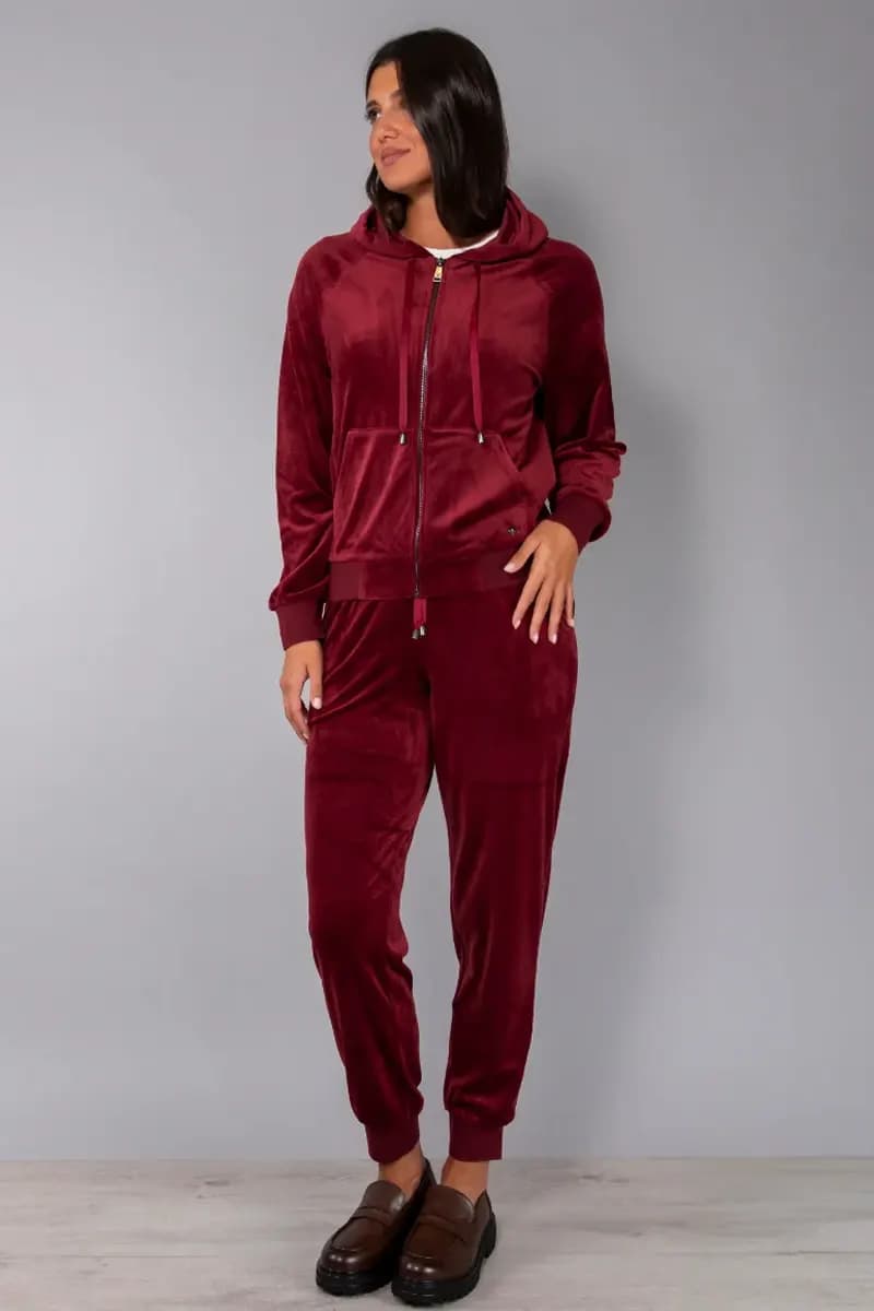 VERDISSIMA | Felpa ciniglia con zip e cappuccio - 9