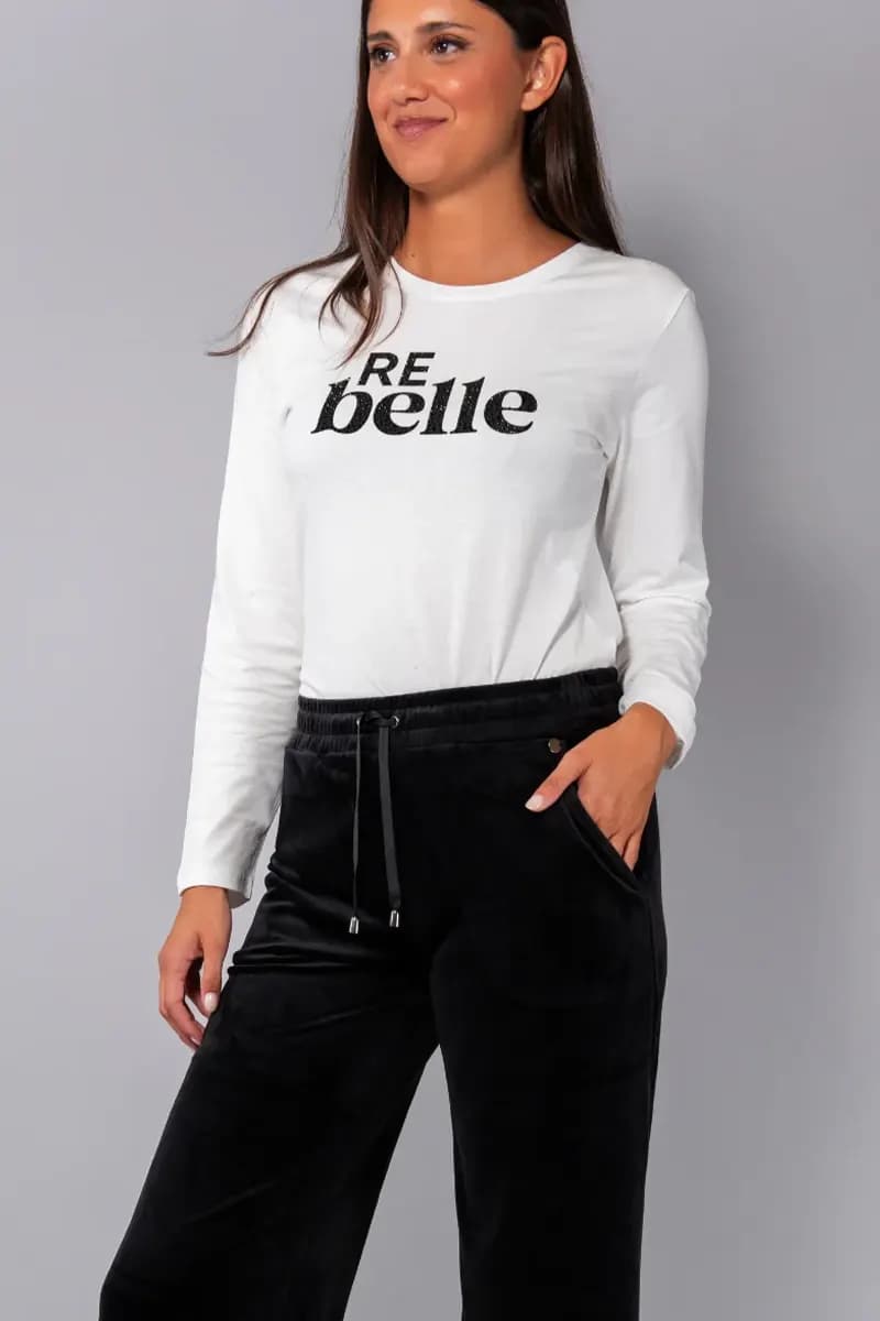 VERDISSIMA | Pantalone largo ciniglia con tasche - 22