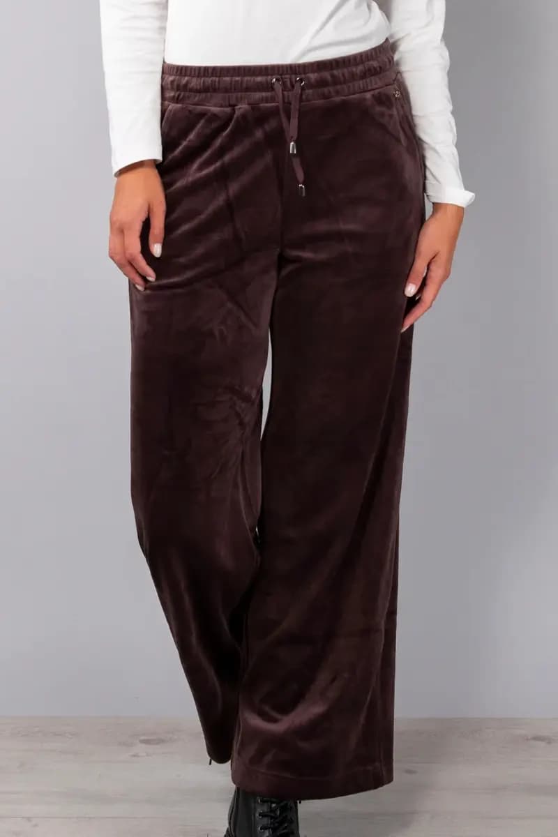 VERDISSIMA | Pantalone largo ciniglia con tasche - 18