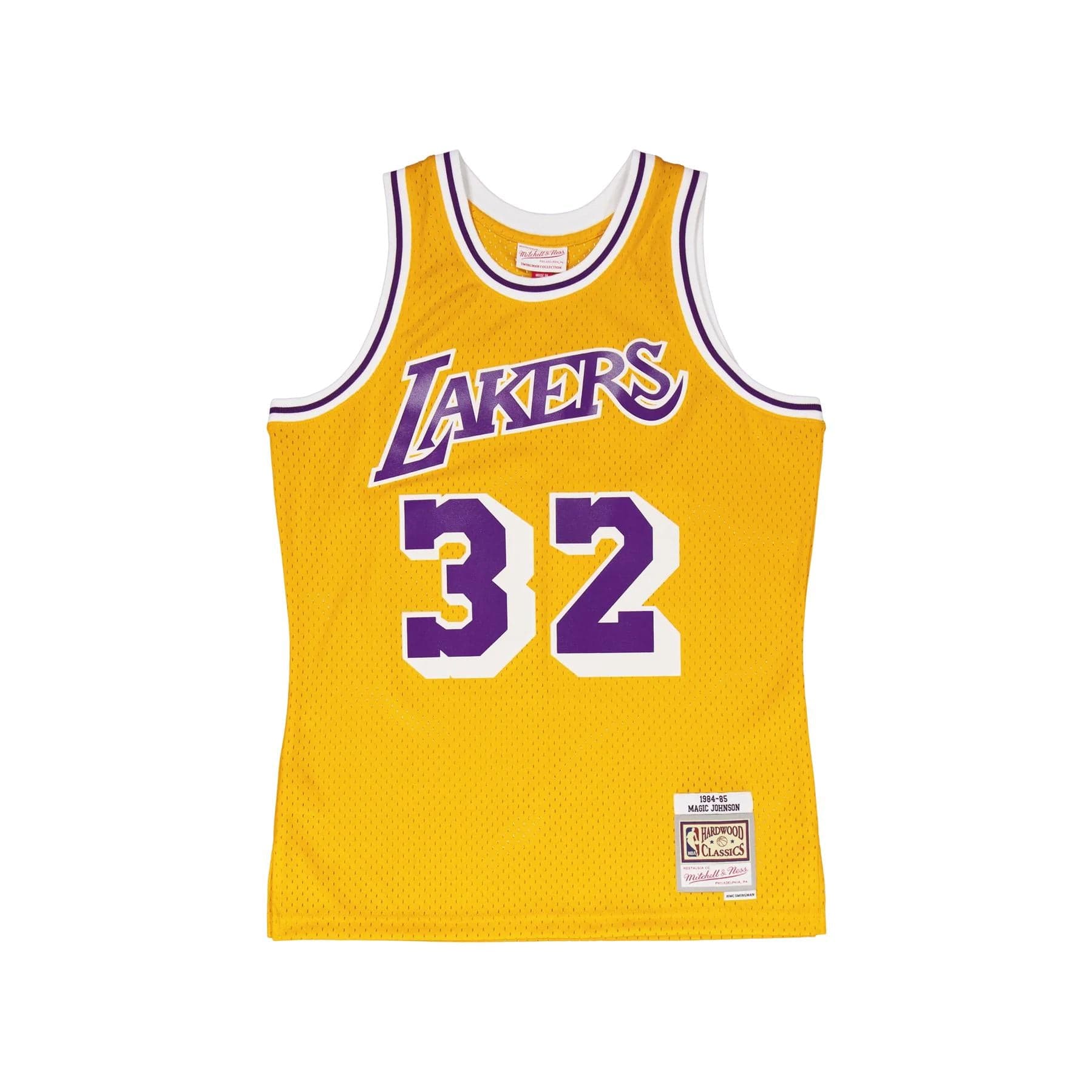 Tank Top Mitchell & Ness Swingman Jersey LA Lakers '84 Magic Jhonson gold - 6