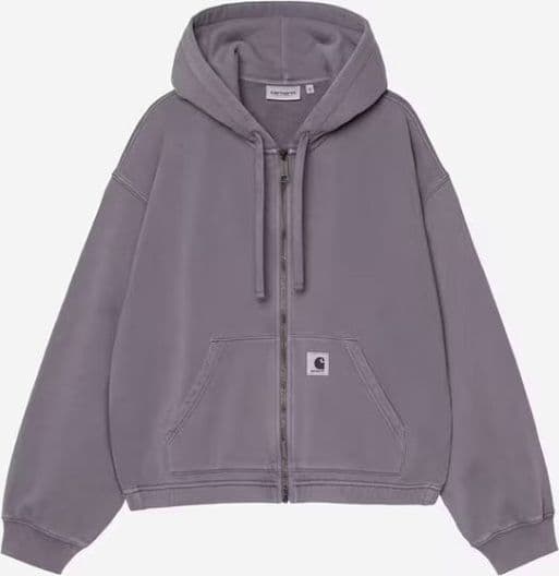 Felpa Carhartt W Hood Hoggard JKT Purple - 1