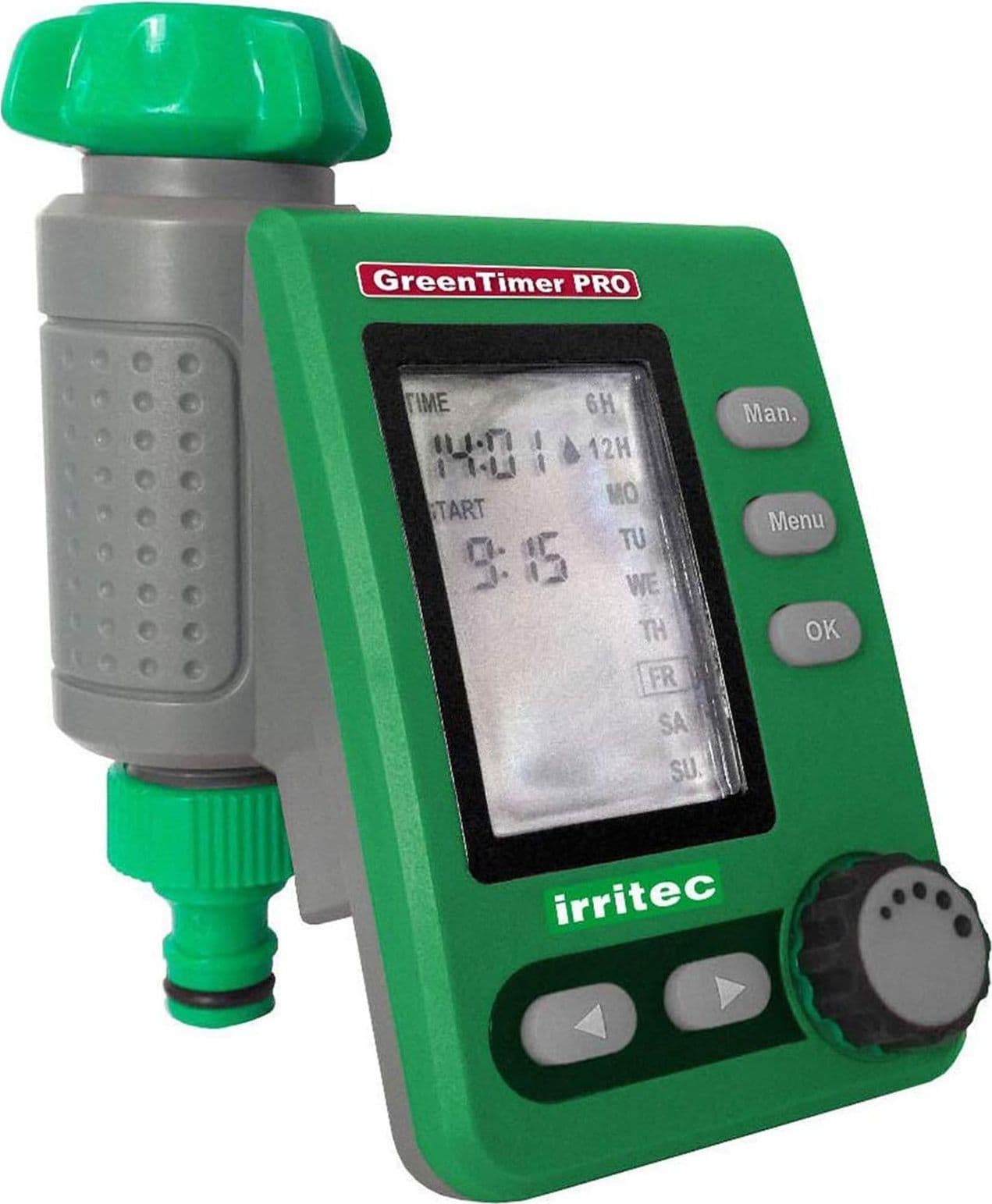 Programmatore centralina elettronica green time pro irrigazione settimanale - 4