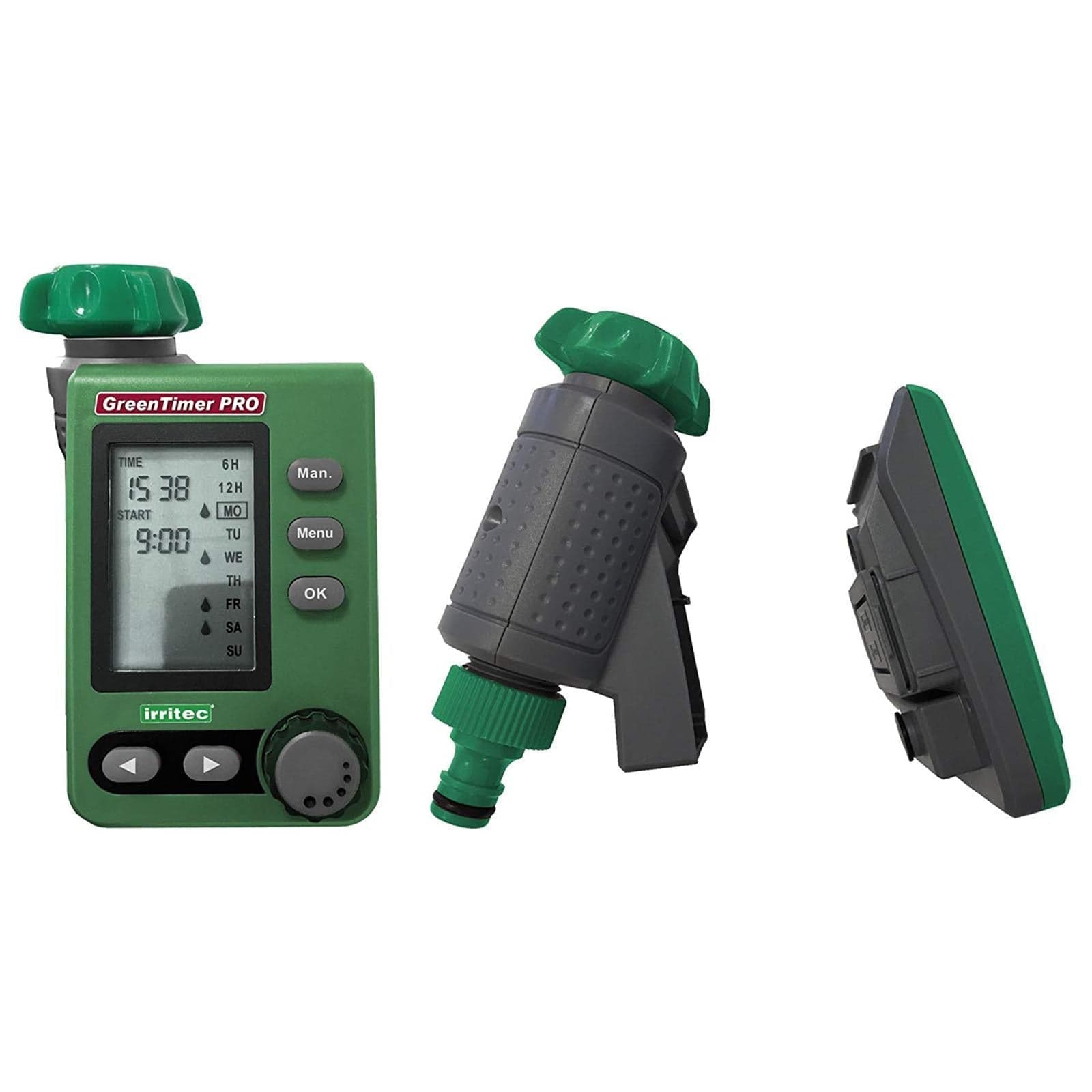 Programmatore centralina elettronica green time pro irrigazione settimanale - 2