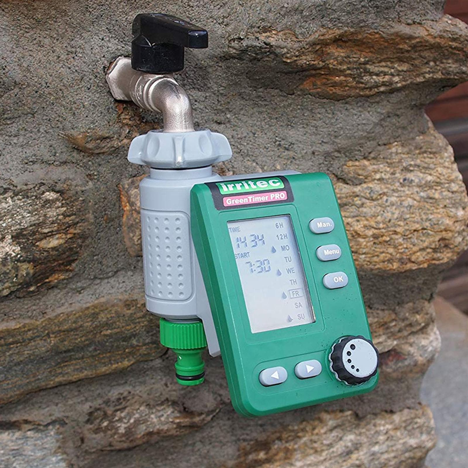 Programmatore centralina elettronica green time pro irrigazione settimanale - 3