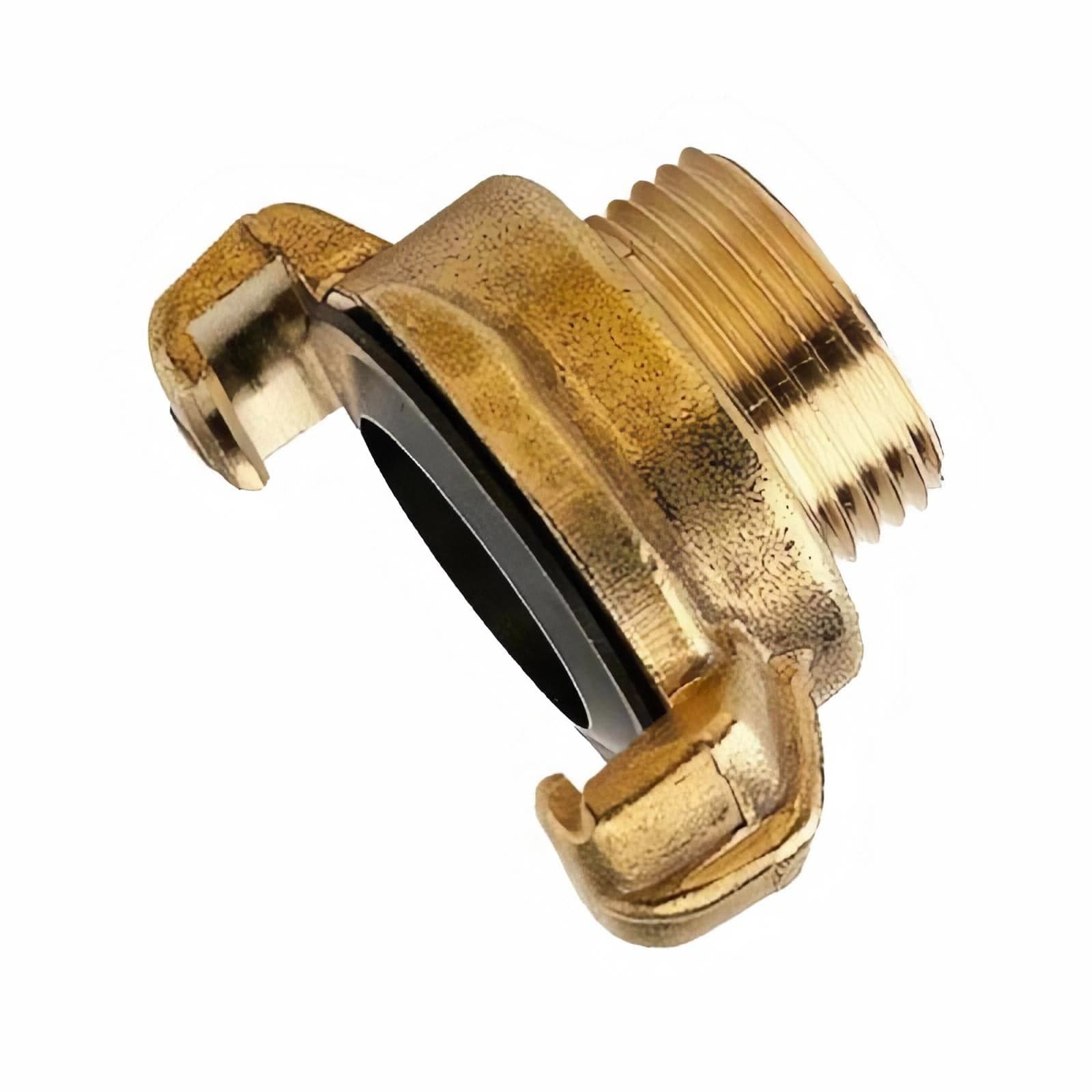 Raccordo rapido a baionetta maschio in ottone per irrigazione e rubinetti - 4