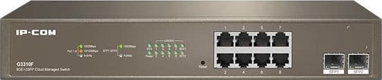 Switch Cloud Managed 8 port GE + 2 SFP - G3310F