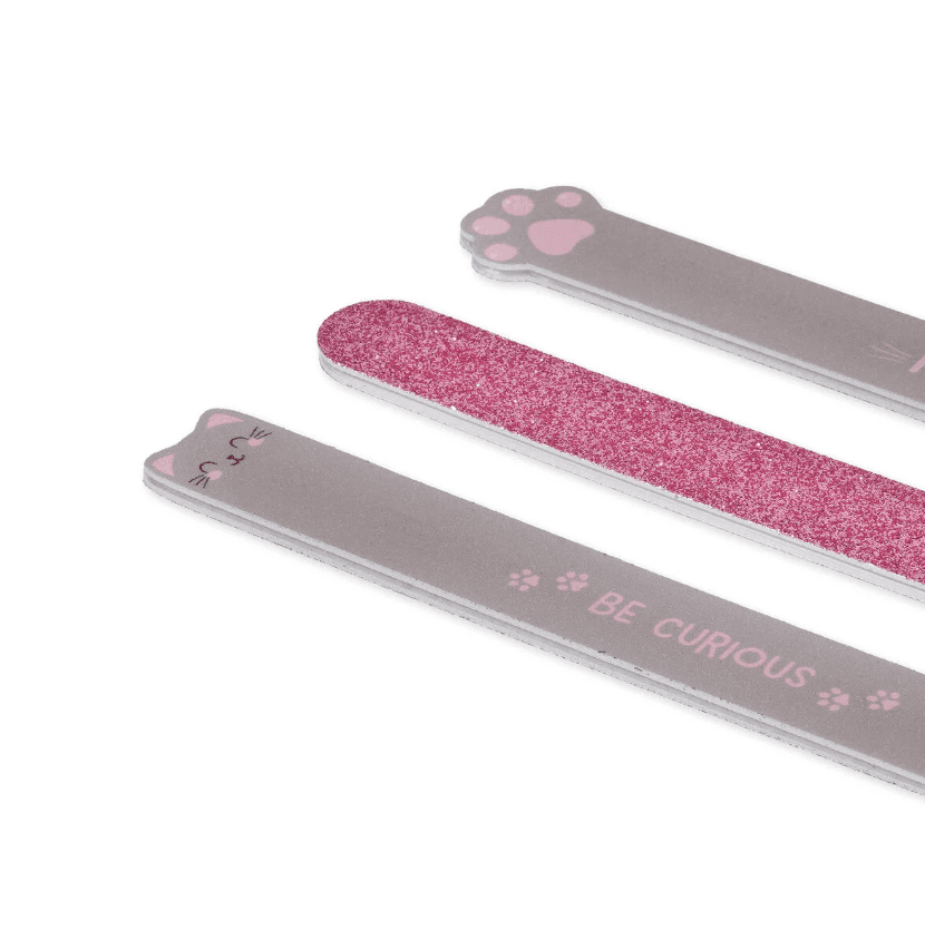 Legami - Beauty Set di 3 Lime per Unghie a tema Gattino (NFS0004) - 3
