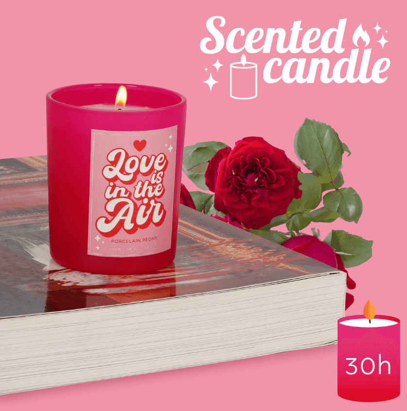 Legami - Candela Profumata a tema Love fragranza di Porcelain Peony (CDL0001) - 2