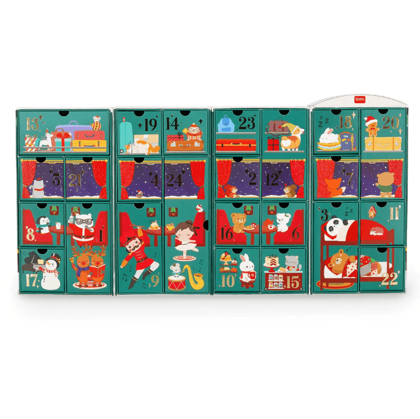Legami - Calendario dell'Avvento porta con sé tutto lo spirito del Natale - 24 sorprese (ADC0003) - 3