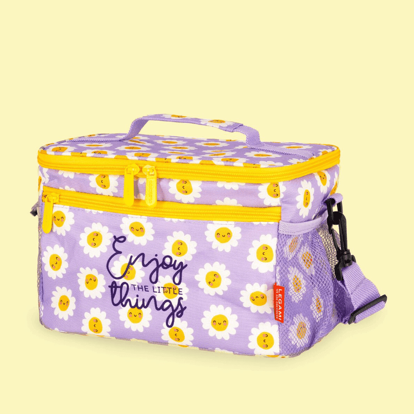 Legami - Borsa Porta Pranzo in materiale Termoisolante a tema Margherite (SLBAG0003) - 5