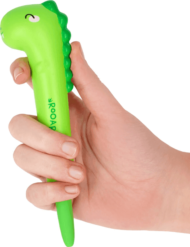 Legami - Penna Gel Antistress - Squeezies - Dino con inchiostro blu (SQP0002) - 3