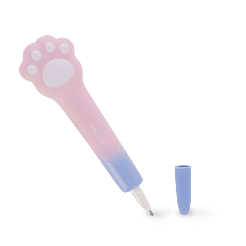 Legami - Penna Gel Antistress - Squeezies - Gattino con inchiostro blu (SQP0003) - 2
