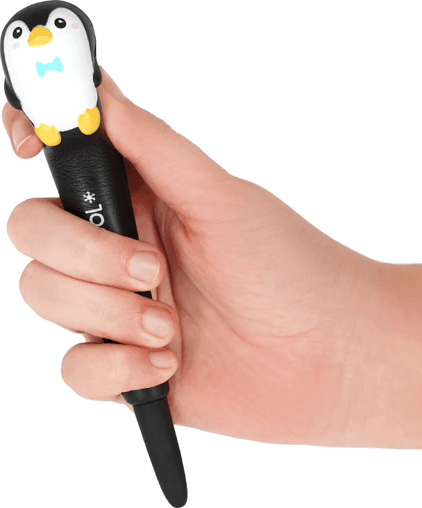 Legami - Penna Gel Antistress - Squeezies - Pinguino con inchiostro Nero (SQP0004) - 4